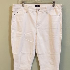 NYDJ white jean